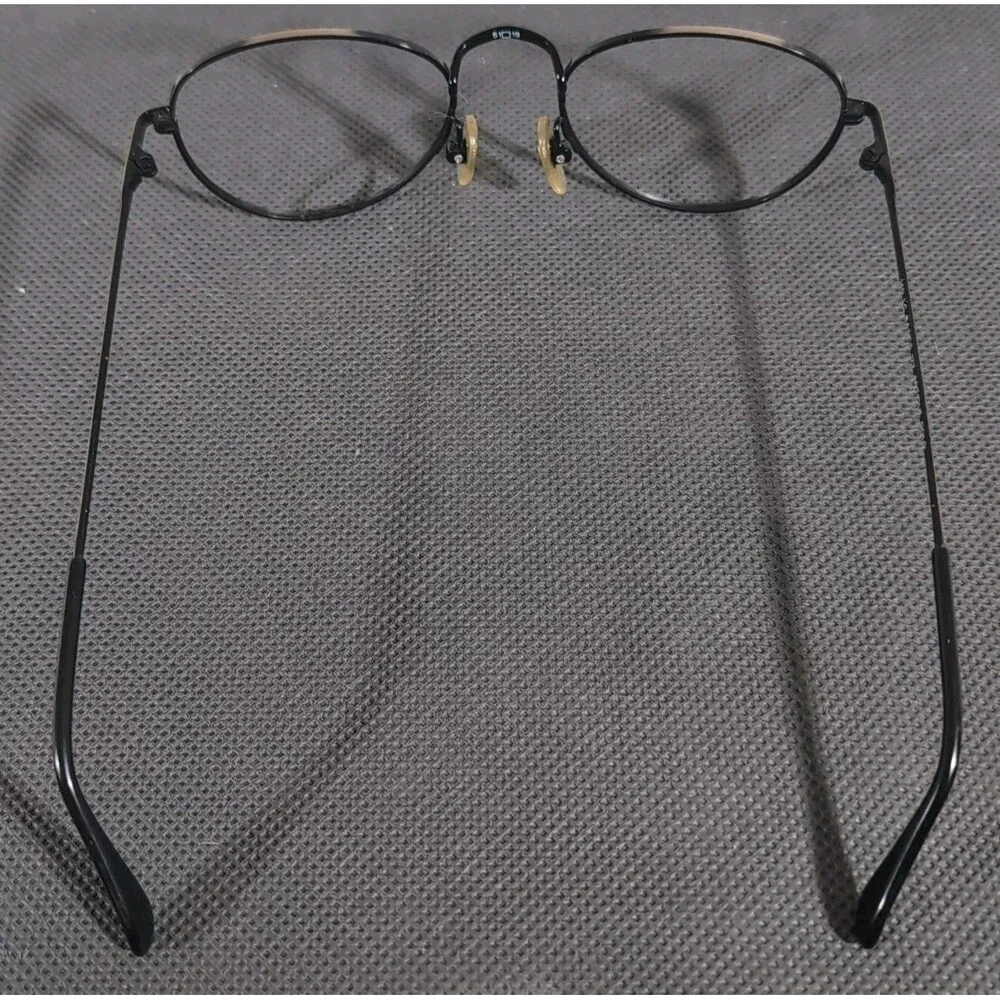 Vintage Len Crafters LC Basics 122 Antique Gold Eyeglass Frames Only 51-19-140